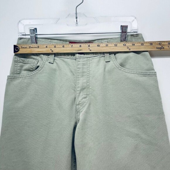 Vintage Levi’s 550 Jeans Sz 10M Relaxed Fit Womens Light Wash Tapered Leg Beige - Picture 4 of 12